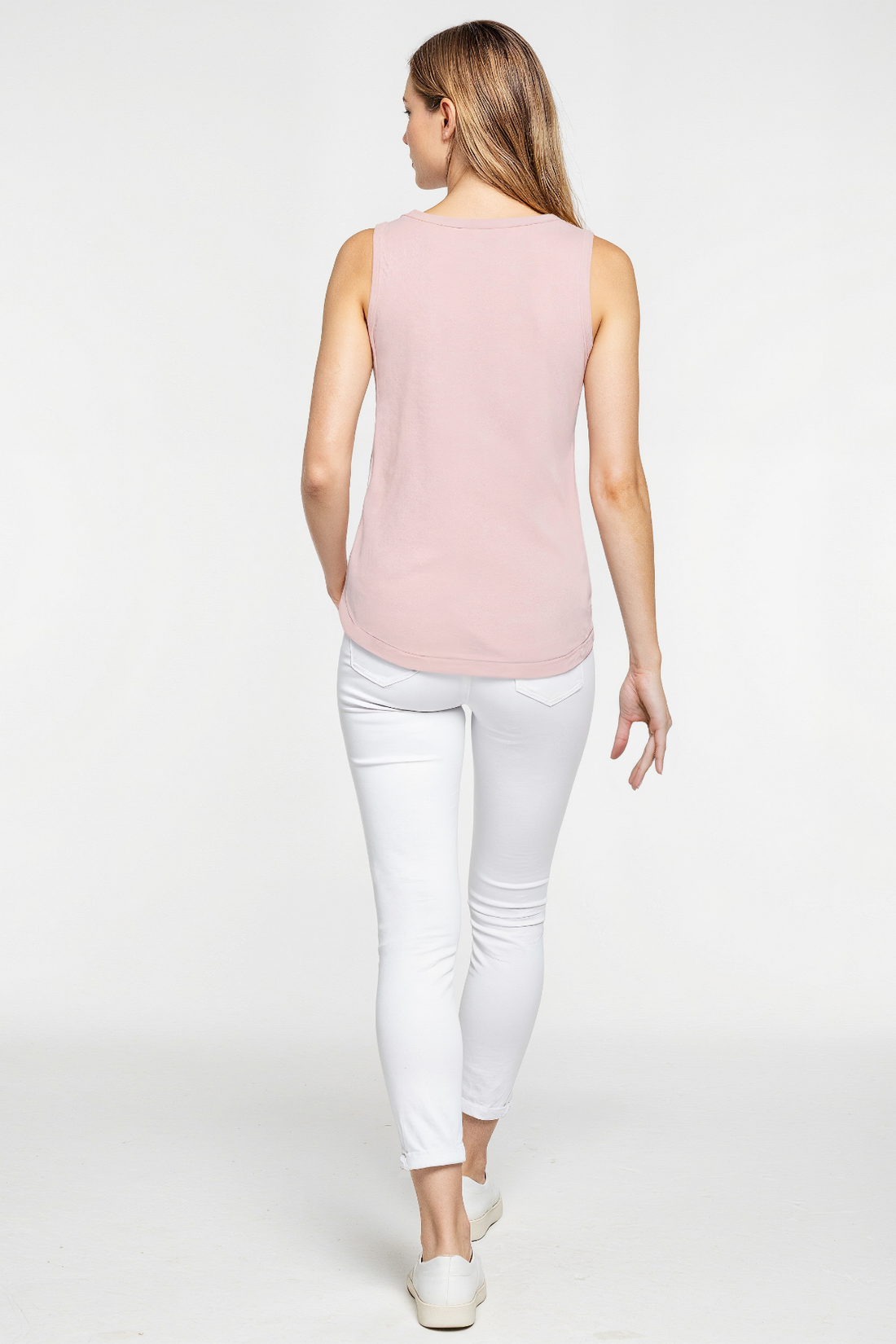 Ribbed Crew-Neck Tank | Zephyr