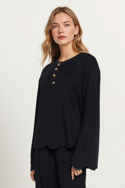 Crystal Bell Long Sleeve Tee