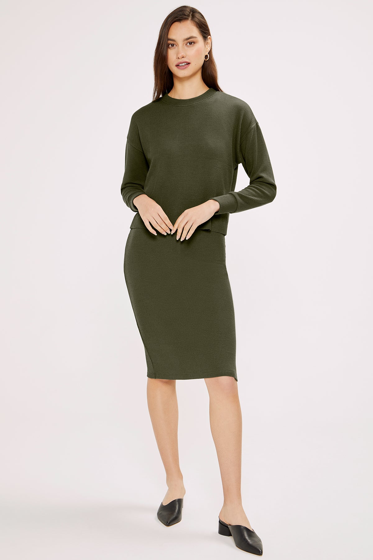 Yolanda Layered Dress | Beetle – Three Dots