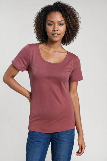 Short Sleeve Round Neck Tee | Nocturne