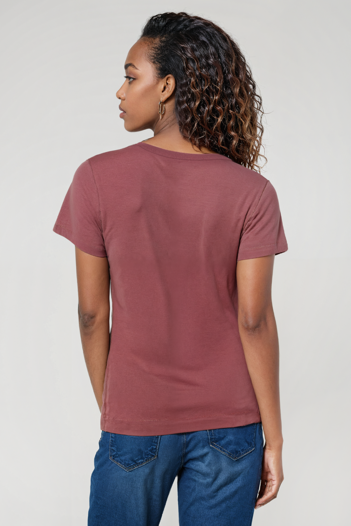 Short Sleeve Round Neck Tee | Nocturne