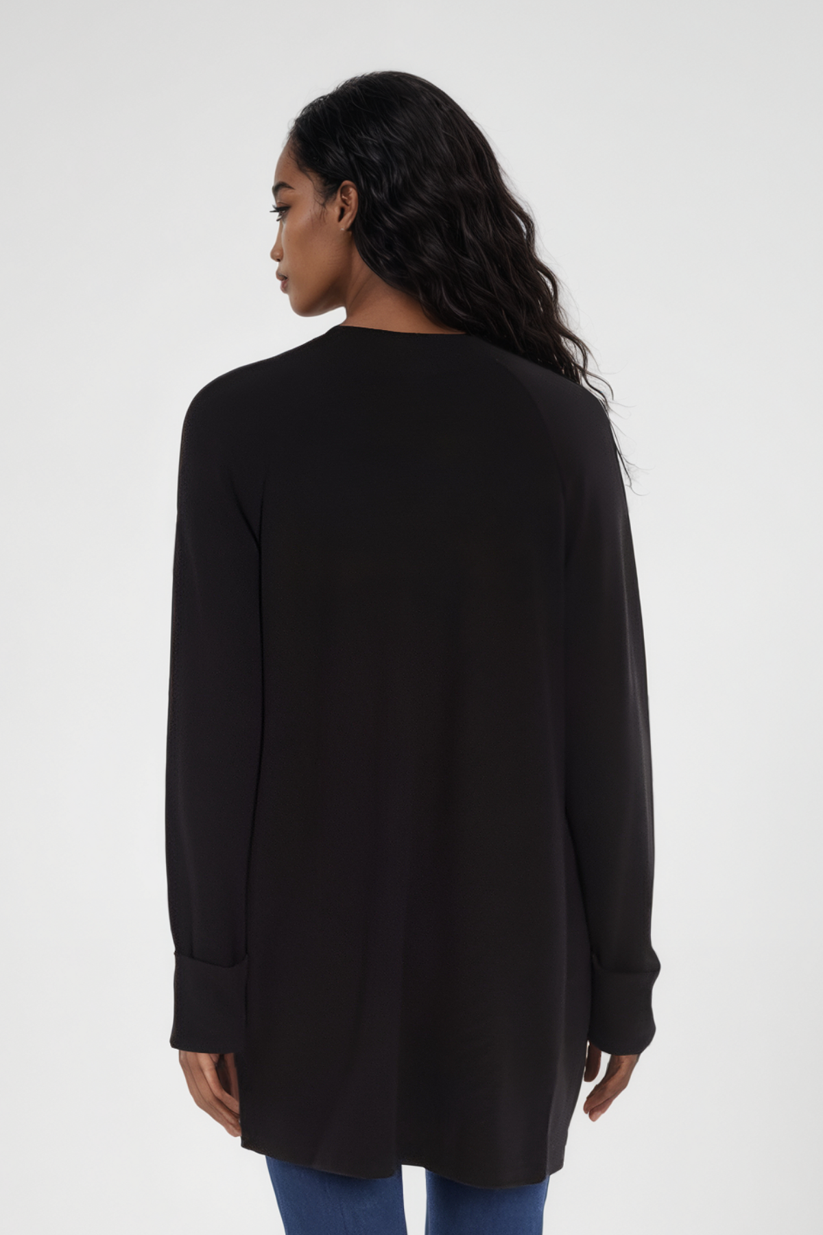 Nova Duster Cardigan | Anthracite