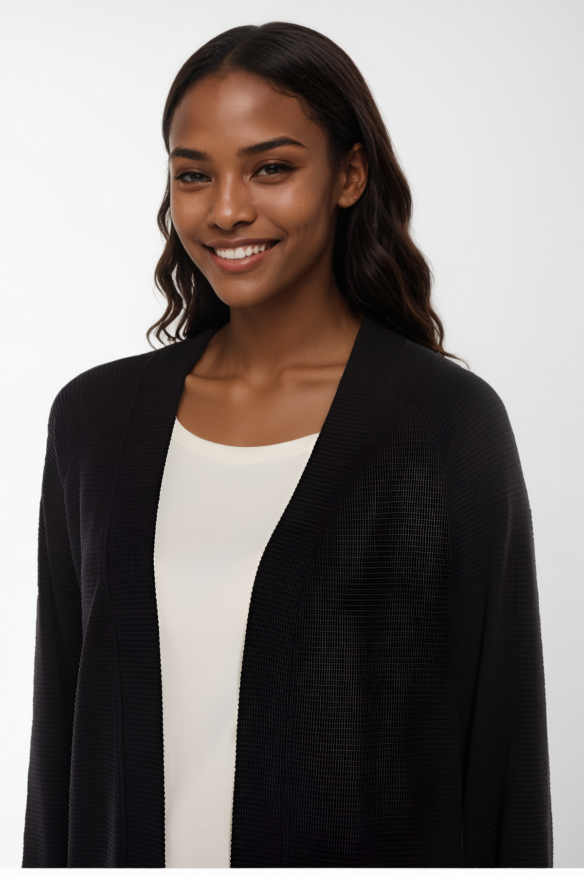 Nova Duster Cardigan | Anthracite