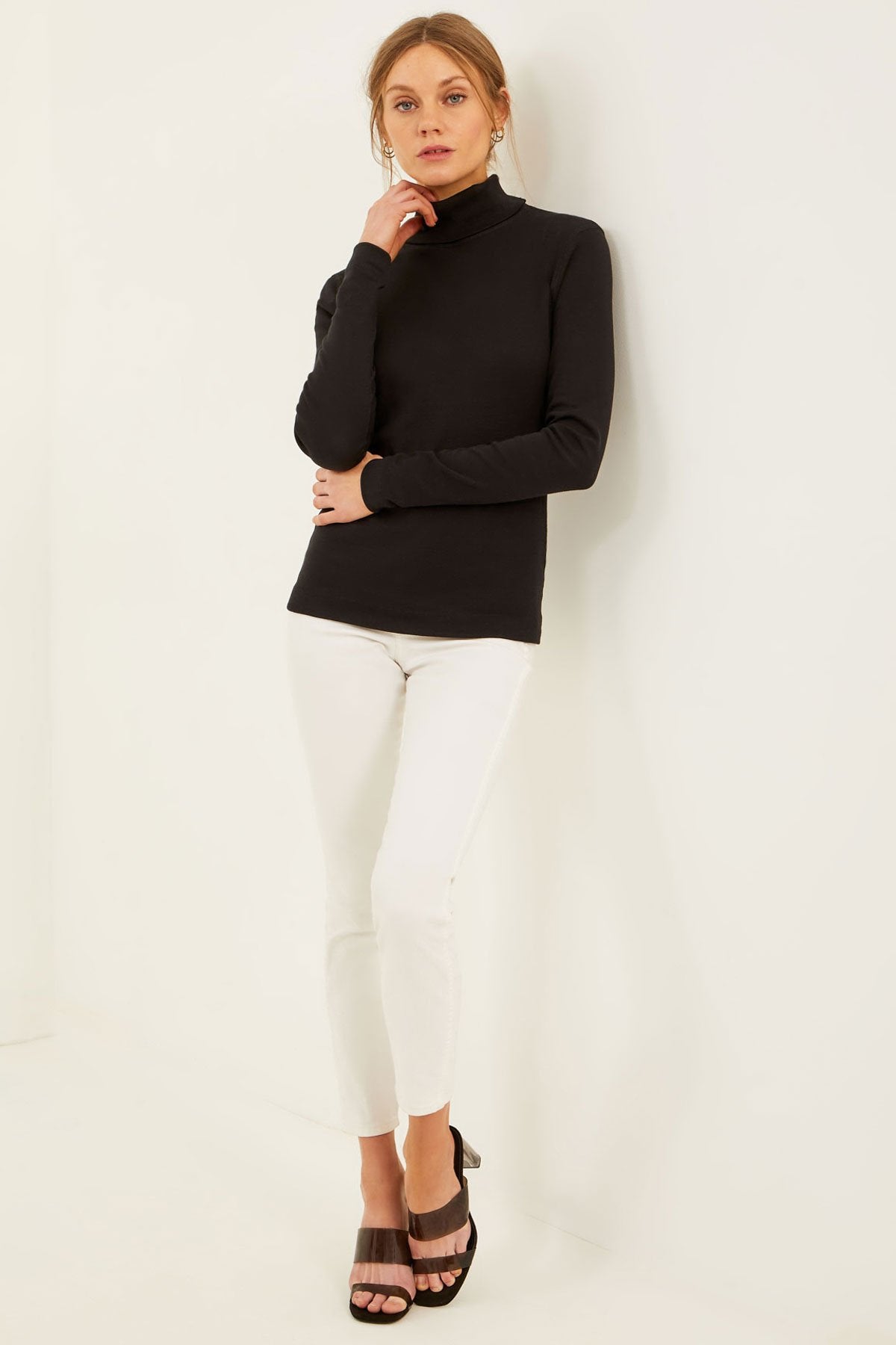 Three dots outlet turtleneck